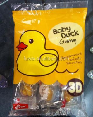 China Duck Natural Mango Baby Jelly Gummy Candy for sale