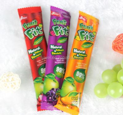 China Normal 99% Sweet Fruit Candy Snack Bar for sale