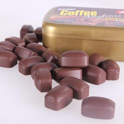 China Sour filled candy sugar free sweets coffee soft candy for sale