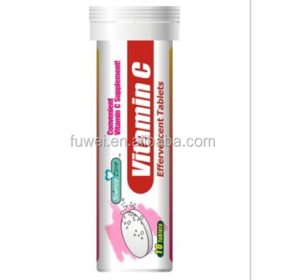 China Vitamin C Effervescent Tablet 10pcs/20pcs Vitamin C Effervescent Tablet for sale