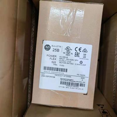 China Allen Bradley PowerFlex 525 25 B.V. 2P5N104 25 B.V. Drive 2P5N104 for sale