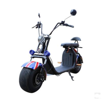 China New Model Eco - Friendly Adults Fat Tire Electric Scooter 60V Long Term Citycoco for sale