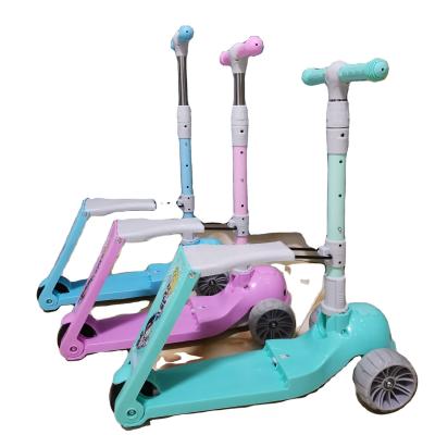 China cheap china cheap factory price 2 in 1 multifunctional foot kick scooter child seat for sale