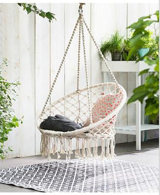 China Good Quality Chinese Hanging Basket Swing Macrame Swing Chair Swing Chair for Patio Indoor Outdoor Home Porch for sale