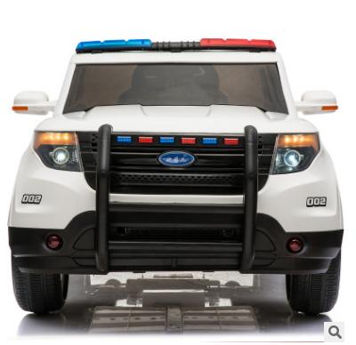 China Safety 2020 Cheap Price Children 12V Electric Police Ride-On SUV With RC, Lights/Sounds, AUX. for sale