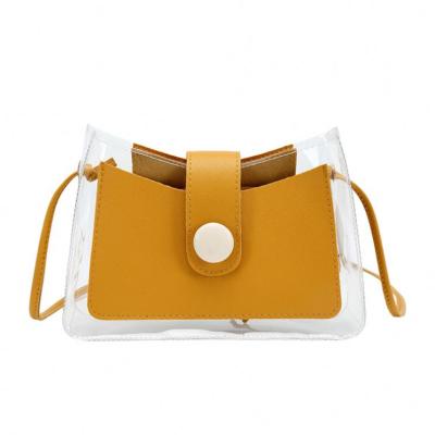 China New Fashion AOMEI Trendy Square Bag Women Shoulder Bag Summer Transparent Crossbody Bag - Body Bag For Women for sale