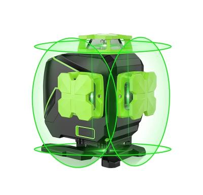 China S04CG-L 4x360 Laser Level 4D 16 Line Beam Dustproof And Waterproof IP54 23X23X21 cm Green for sale