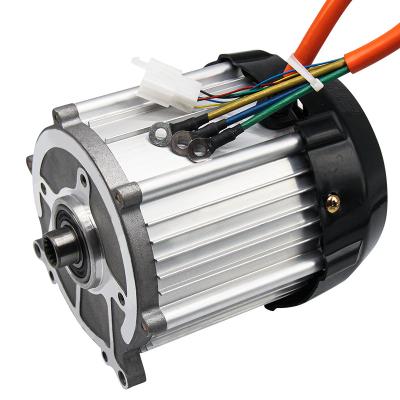 China New 1200W 1500w IP54 Material Gear Motor Rectangular Wave 72V DC Motor For Electric Vehicle for sale