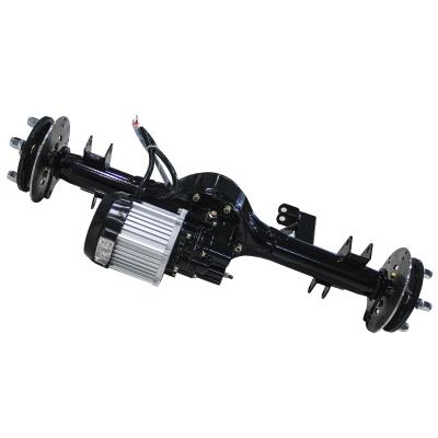 China Electric Atv Disc Brake With Motor Brushless Differential For Go Kart Tricycle Rear Axle for sale