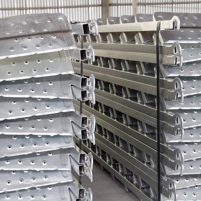 China Insulation Ladders Q235 Pre-galvanized Material Scaffolding Parts Scaffolding Stairs Ladder For Construction JNF GROUP for sale