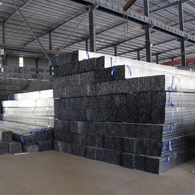 China Boiler Pipe Steel Pipe Square Galvanized Steel Pipe Building Materials Galvanized Square Steel Pipe JNF GROUP for sale