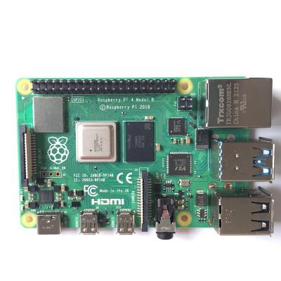 China For Raspberry Pi 4B kit Official Original Raspberry Pi 4 Model B 4GB ram 64-bit 1.5GHz quad-core Gigabit Ethernet USB Type C interface for sale