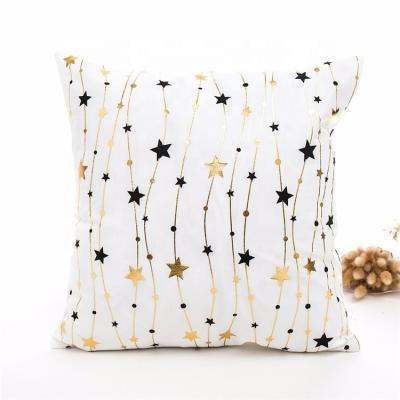 China Cotton/45x45cm Cotton Linen Christmas Cushion Cover Christmas Decor For New Year Decor Christmas 2019 Gift for sale