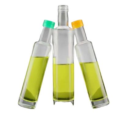 China Cooking Oil Glass Bottle Manufacturers 500ml Glass Cooking Oil Bottles for sale