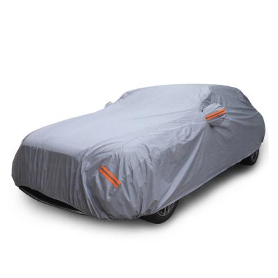 China Dustproof PVC Improved UV Protection Exterior Body Full Car Cover for sale