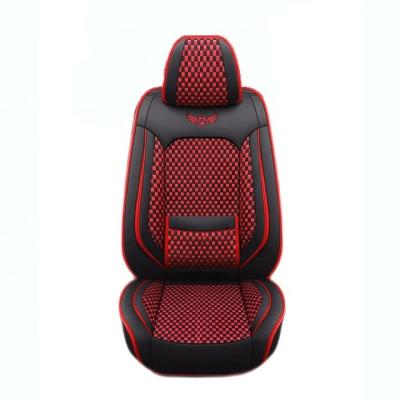 China Cool Universal Full Polyester Set Leather Car Seat Cover Car Seat Cover for sale