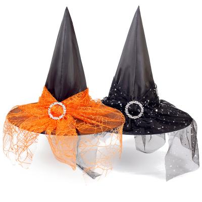 China Both adults and children can use Halloween witch hat children Cosplay witch hat adult festival costume for sale