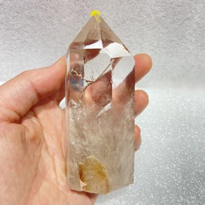 China Wholesale High Quality Natural China Aura Clear Crystal Tower White Quartz Healing For Decor for sale