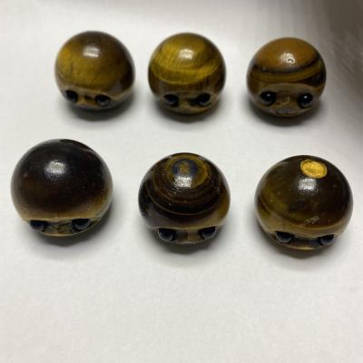 China China wholesale and retail decorative arts high quality ball and stone hedgehog tiger eye crafts for sale