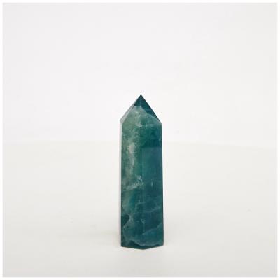 China China wholesale bulk blue fluorite natural spiritual feng shui polishing blue fluorite towers for decor for sale