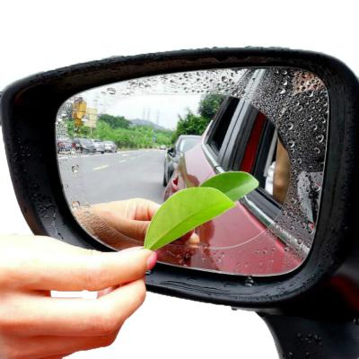 China Business Car Rear View Mirror 2Pcs Clear Protective Film Anti Fog Window Film Rear View Mirror Rainproof Auto Accessories for sale