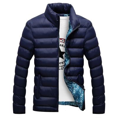 China Men's Winter Sale Men's Winter Jackets And Coats Solid Thick Parkas M-5XL Stand Collar Breathable Warm Parka Jacket for sale