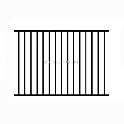 China Easily Assembled Cheap Easily Assembled 2 Rails Garden Pool Fence for sale