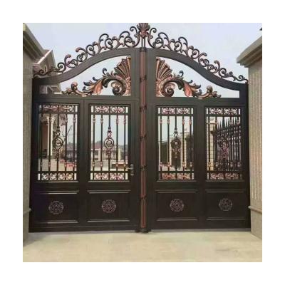 China Modern Hot Direct High Quality Gate Factory Selling Iron Front Door Design Gates Metal for sale