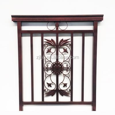 China Modern Bronze Color Outdoor Cast Iron Deck Railing Designs for sale