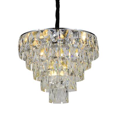 China Modern Crystal Chandelier Restoration Hardware Light Art Bedroom Chandelier Modern Living Room High Quality Luxury Glass Pendant for sale