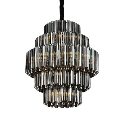 China Factory Wholesale Modern Led Ceiling Chandelier Bedroom Living Room Crystal Chandelier Lighting Modern Chandelier Glass for sale