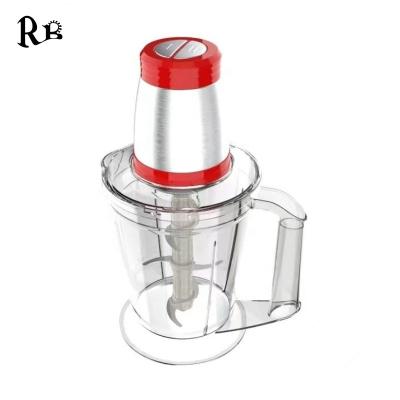 China Hotel 300w 2L Electric Cleaver Vegetable Cutter Chopper Inline Fruit and Tools Vegetable Food Processor for sale