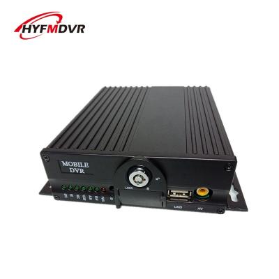 China 4ch sd card mobile gps dvr location monitoring host bus/truck video recorder support irish language HYF-AI5804DG-L-4 for sale