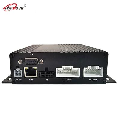 China 8-channel school bus driving mdvr local disc surveillance ahd HD resolution dual video coaxial sd card mobile dvr HYF-AI5808D-N2 for sale