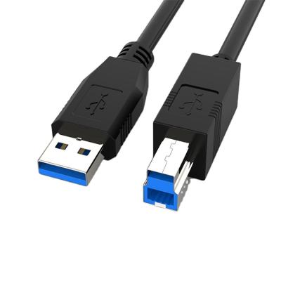 China Blue USB 3.0 Data Transfer 1.2m High Quality Fast Speed ​​Transfer USB Cable Type B Male To Type A Print Male Cable For Printer for sale