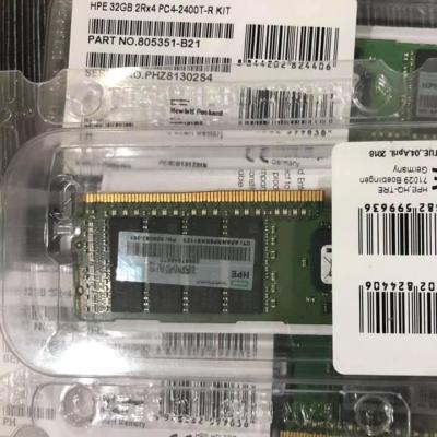 China Wholesale 32GB DDR4 DIMM 288pin 2400 MHz PC4-19200 - CL17 1.2v RAM Memory For 805351-B21 for sale