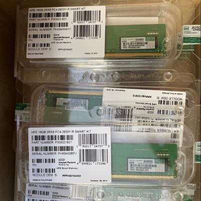 China P00922-B21 16GB (1x16GB) Dual Rank x8 DDR4-2933 CAS-21-21-21 Registered Smart Memory Kit P00922-B21 for sale