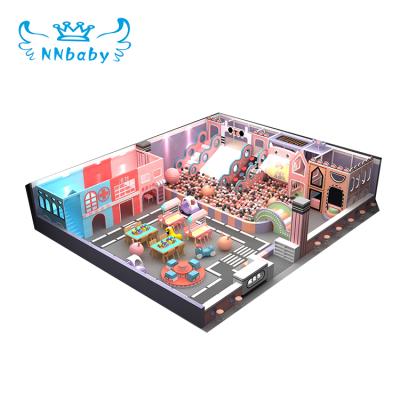 China Childhood Dream Nnbaby Customized Indoor Soft Play Ground For Kids Children Indoor Playground Area With Ball Pool for sale