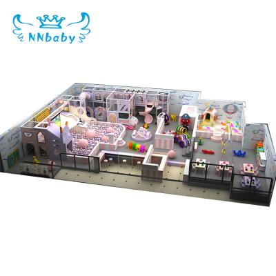 China Childhood Dream Nnbaby Paseme Playground Equipment Indoor Play Ground For Kids Modular Jungle Castle for sale