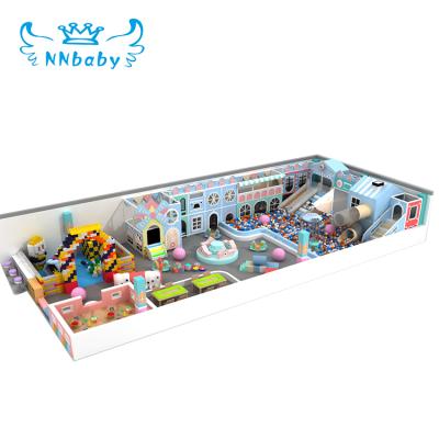 China Childhood Dream Nnbaby Macaron Kids Large Commercial Indoor Playground Suze Children The Playground Daycare Center for sale