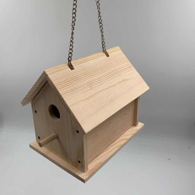 China Sustainable Home Customized Any New Design Styles DIY Wooden Bird's Nest Home for sale