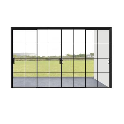 China 2021 waterproof NEW aluminum profile for slim door and windows sliding door living room for sale