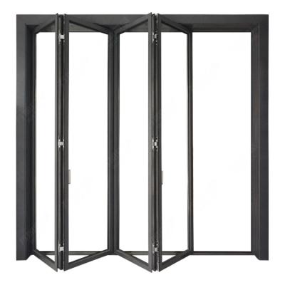 China Foreign China Modern Wholesale Like High Security Thermal Break Aluminum Interior Vertical Folding Window for sale