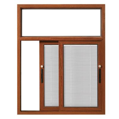 China Factory direct-sale double sliding glazed aluminum sliding windows for toilet for sale