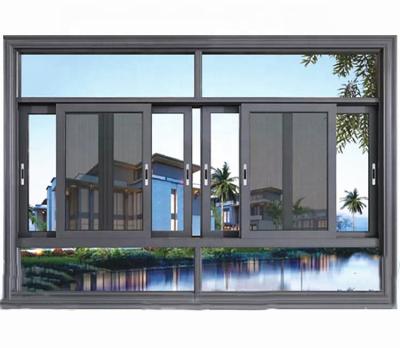 China Sliding Modern Design Aluminum Clad Wood Window Top Sliding Window From China Factory for sale