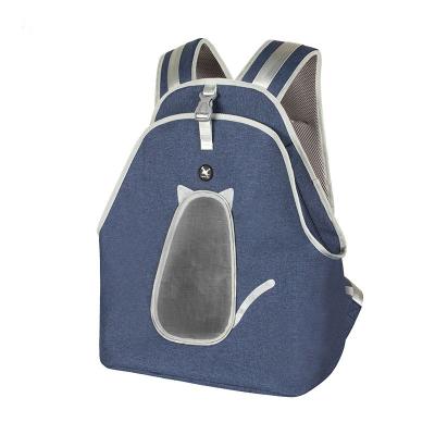 China Eco-friendly Travel Portable Bag Carrier Pet Travel Transparent Pet Carrier Backpack for sale