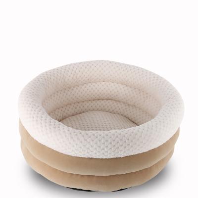 China Cat Dog Bed Warming Dog House Soft Material Pet Cushion Pet Sleeping Bag Puppy Kennel Pet Beds for sale