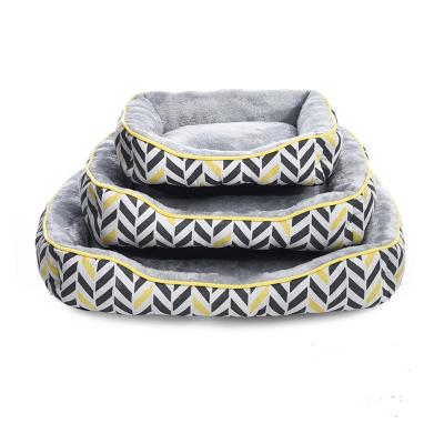 China Wholesale High Quality Mechanical Soft Dog Bed Products Luxurious Warm Comfortable Pet Wash Dog Pet Bed for sale