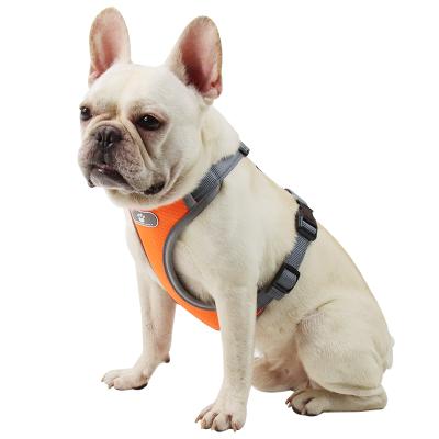 China New Product Viable Color Chest Breathable Adjustable Vest Style Explosion Proof Strap For Large Dog for sale