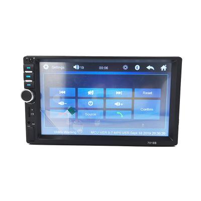 China 7 Inch Touch Screen Universal GPS Dual Radio Din With Gps Navigation BT Car DVD Player for sale